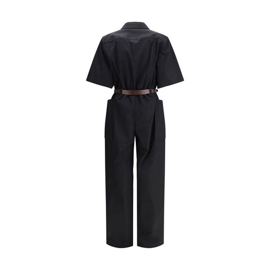 Saint Laurent Short-sleeved Jumpsuit