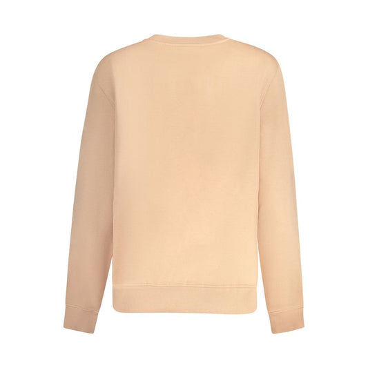 Calvin Klein Women’s Pink Cotton Logo Sweater – Long Sleeve Pullover