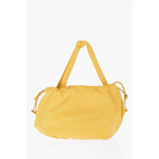 Bottega Veneta Leather BULB Shoulder Bag with Golden Details