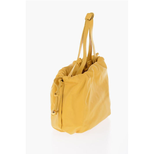 Bottega Veneta Leather BULB Shoulder Bag with Golden Details