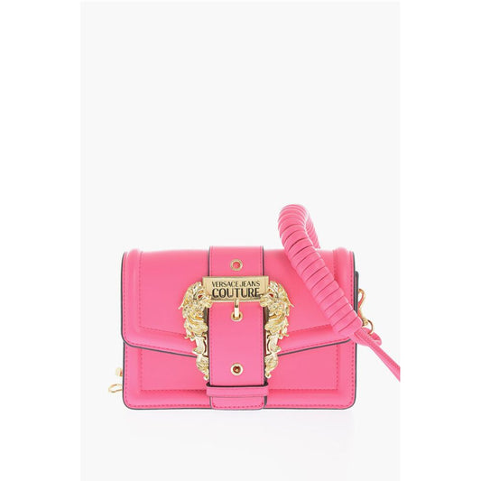 Versace JEANS COUTURE Faux leather bag Embellished with Maxi Golden