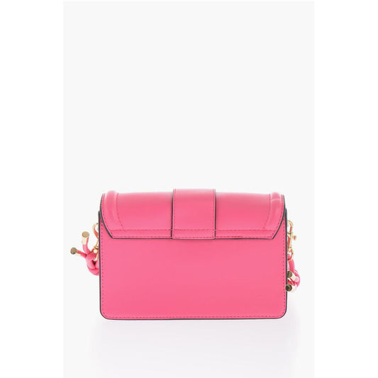 Versace JEANS COUTURE Faux leather bag Embellished with Maxi Golden