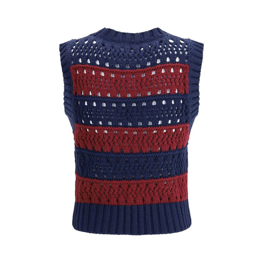 Ganni Striped Vest